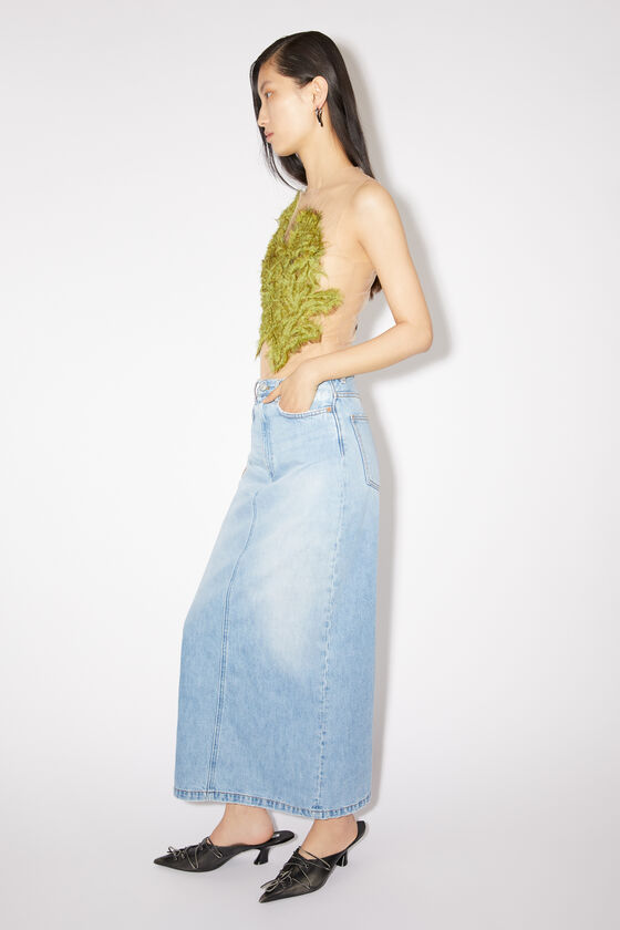 (image for) Environmentally Friendly Mid-length denim skirt